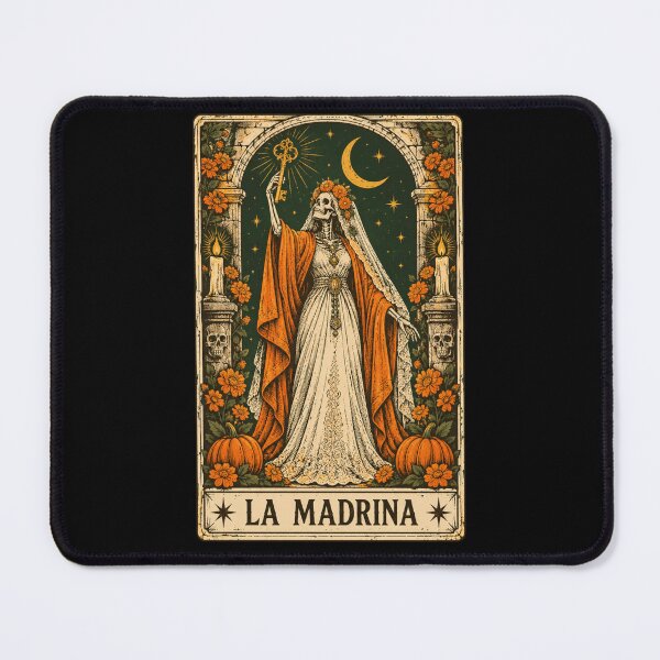 Item preview, La Madrina Skeleton Bride Gothic Halloween Art designed and sold by ROUX-ART.