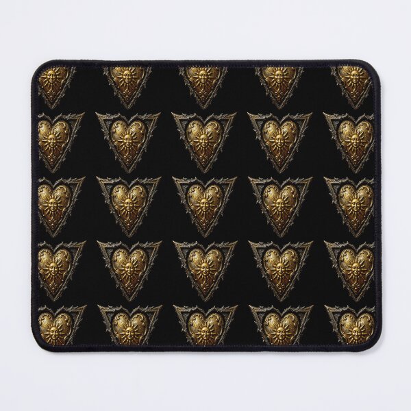 Item preview, Gothic Golden Sun Heart Baroque Celestial Design designed and sold by Breezes-of-Ida.
