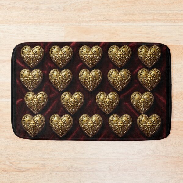 Item preview, Gothic Golden Sun Heart Baroque Celestial Design designed and sold by Breezes-of-Ida.