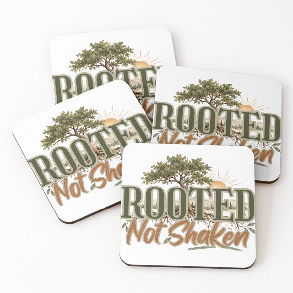 Item preview, Rooted Not Shaken | Christian Faith Tree & Roots Design designed and sold by ThinkOnThis.