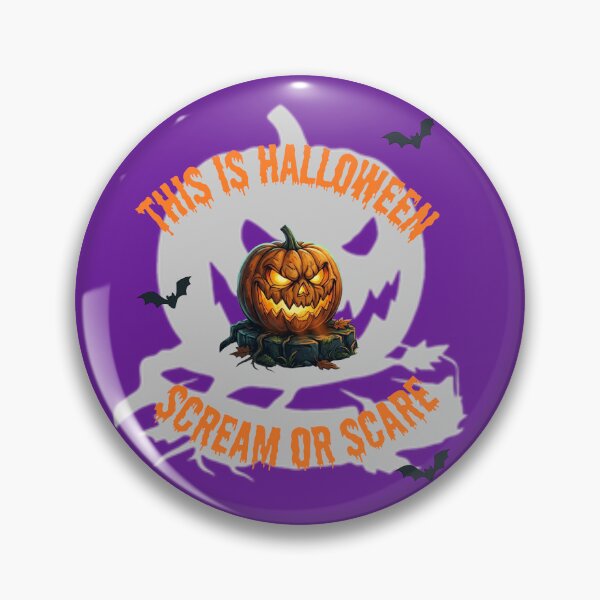 Item preview, This Is Halloween Scary Pumpkin Design designed and sold by MilalliandCo.