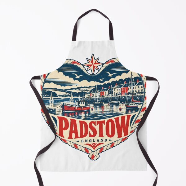 Item preview, Padstow England Travel Souvenir Nautical Woodcut Heart designed and sold by VisualArtsOasis.