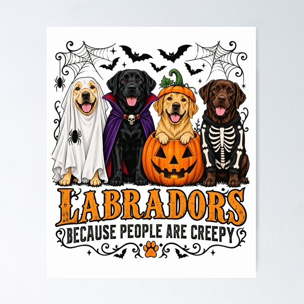 Item preview, Halloween Labrador Dogs Costume Group designed and sold by ROUX-ART.