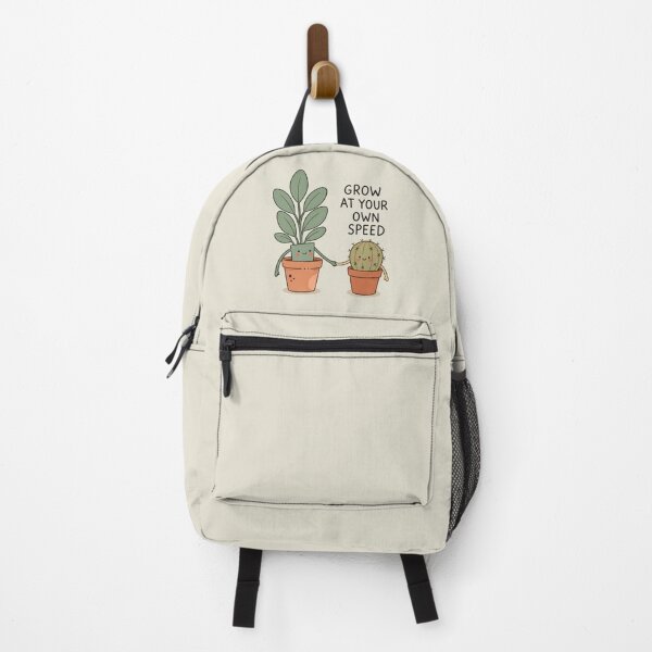 Item preview, Grow at Your Own Speed | Cute Plant & Cactus Growth Art designed and sold by MrDev.