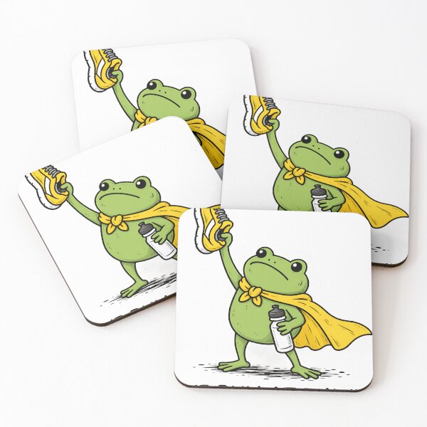 Item preview, We Run At Dawn Funny Runing Frog designed and sold by LASTIQUE-dd.