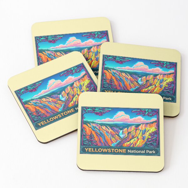 Item preview, Yellowstone National Park, Travel Poster designed and sold by ArtworkNorth.