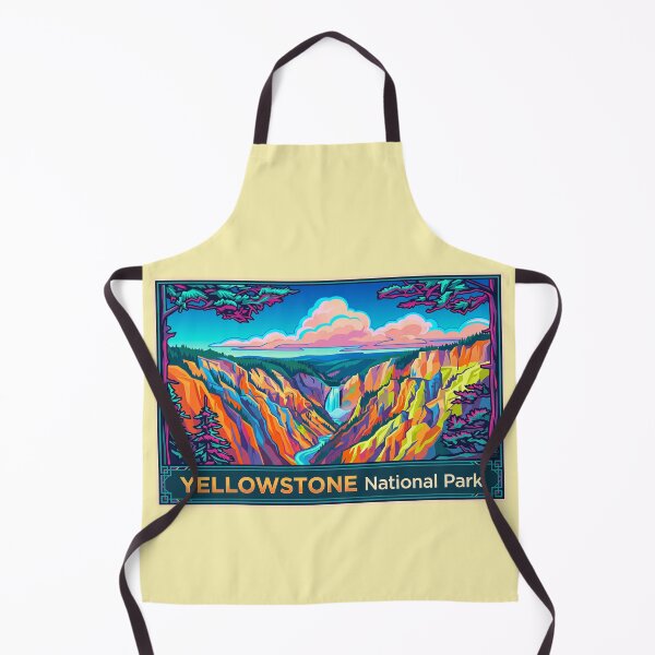 Item preview, Yellowstone National Park, Travel Poster designed and sold by ArtworkNorth.