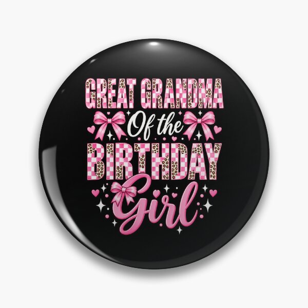 Item preview, Great Grandma of the Birthday Girl designed and sold by ROUX-ART.