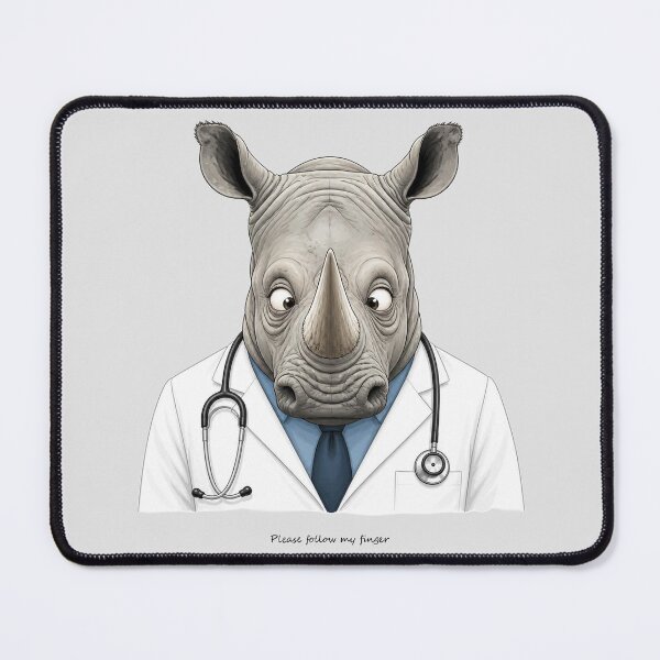 Item preview, Dr. Rhino designed and sold by MeaningIsUse.