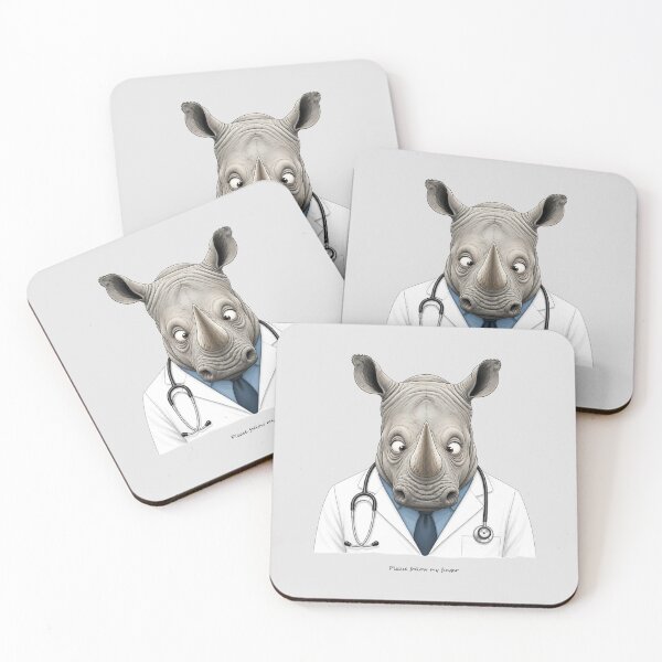 Item preview, Dr. Rhino designed and sold by MeaningIsUse.