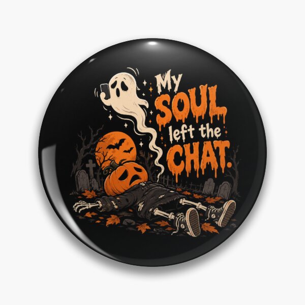 Item preview, My soul left the chat designed and sold by GRyZeo.