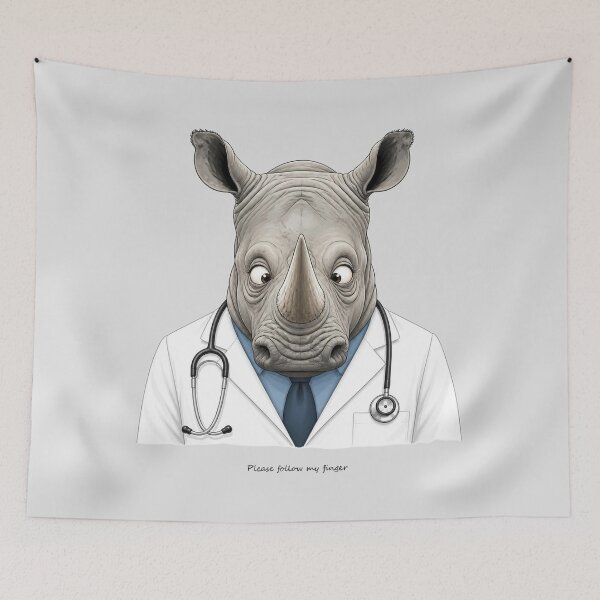 Item preview, Dr. Rhino designed and sold by MeaningIsUse.