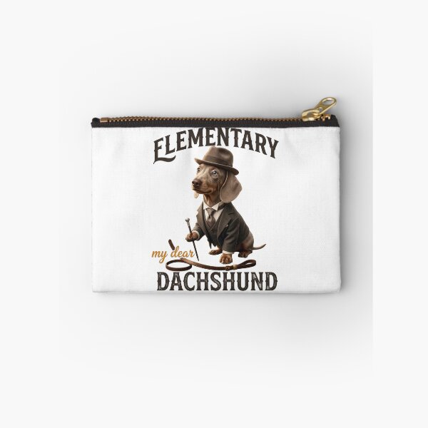 Item preview, Sherlock dachshund funny print designed and sold by RNGAPPAREL28.