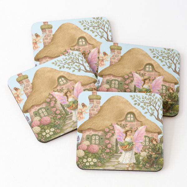 Item preview, Enchanted Fairy Cottage Garden Harvest designed and sold by Fana25.