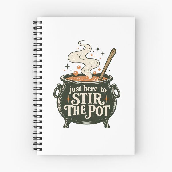 Item preview, Just Here to Sir the Pot - Witchy Humor designed and sold by CampAndCoast.