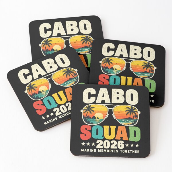 Item preview, Cabo Vacation Squad 2026 Memories designed and sold by ROUX-ART.