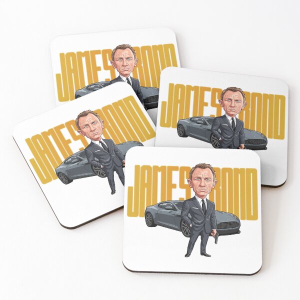 Item preview, A funny caricature of Daniel Craig designed and sold by vectorlove.