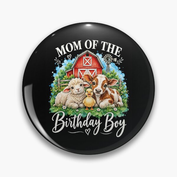 Item preview, Farm Animal Birthday Boy Barn Celebration designed and sold by ROUX-ART.