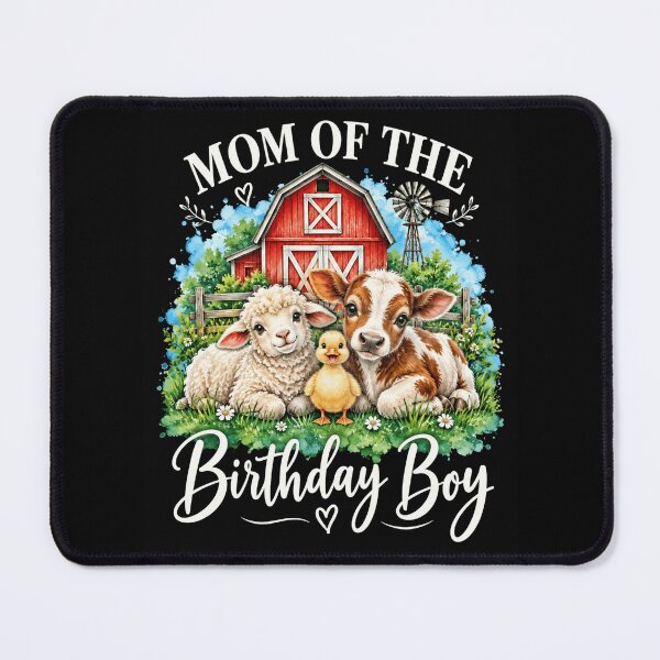 Item preview, Farm Animal Birthday Boy Barn Celebration designed and sold by ROUX-ART.