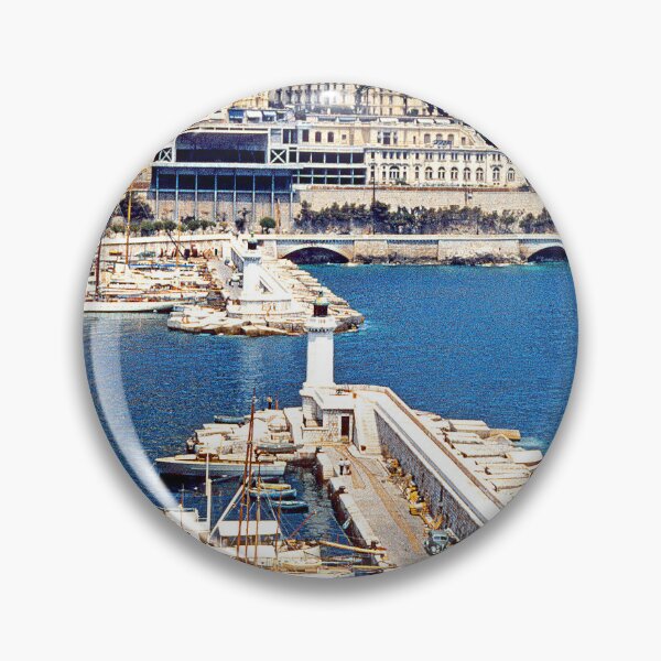 Item preview, Monte Carlo, Monoco, June 16, 1958, View of Monte Carlo, Hercules Harbor designed and sold by AMacGPhilly.