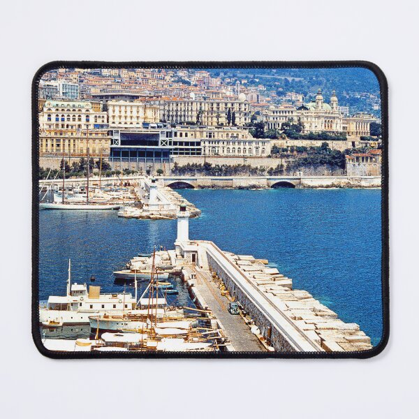 Item preview, Monte Carlo, Monoco, June 16, 1958, View of Monte Carlo, Hercules Harbor designed and sold by AMacGPhilly.