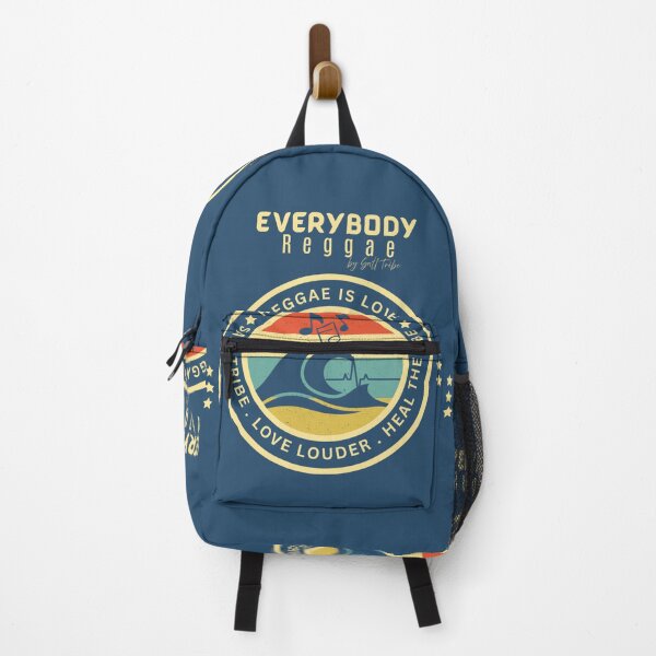 Item preview, Everybody Reggae Ocean Rhythm Badge designed and sold by SaltTribe.