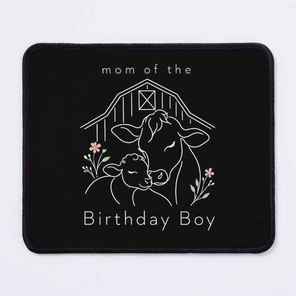 Item preview, Mom of the Birthday Boy Cow and Calf designed and sold by ROUX-ART.