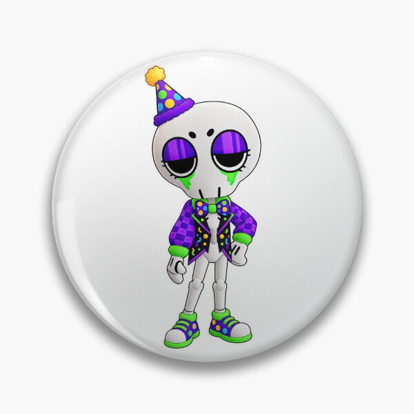 Item preview, Ribecca Birthday Party Dandy World Skeleton Toon designed and sold by Dandy Pixel.
