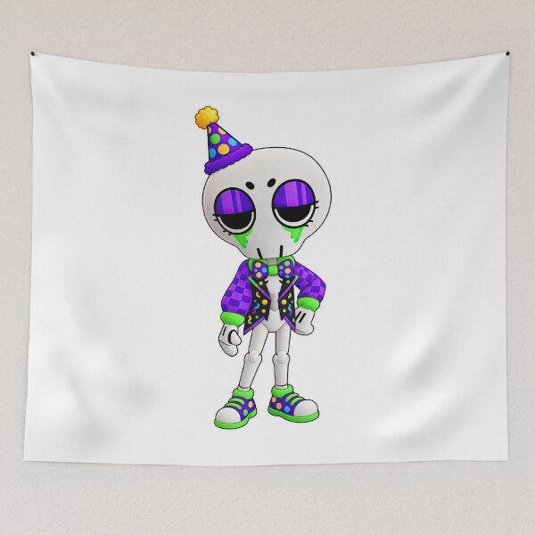 Item preview, Ribecca Birthday Party Dandy World Skeleton Toon designed and sold by Dandy Pixel.