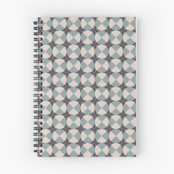 Item preview, Elevated Heritage Geometric Circles - Burgundy teal & white designed and sold by pakanta.