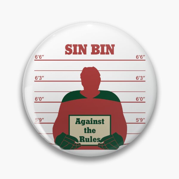 Item preview, Sin Bin in Minnesota red and green designed and sold by Hattrixz.