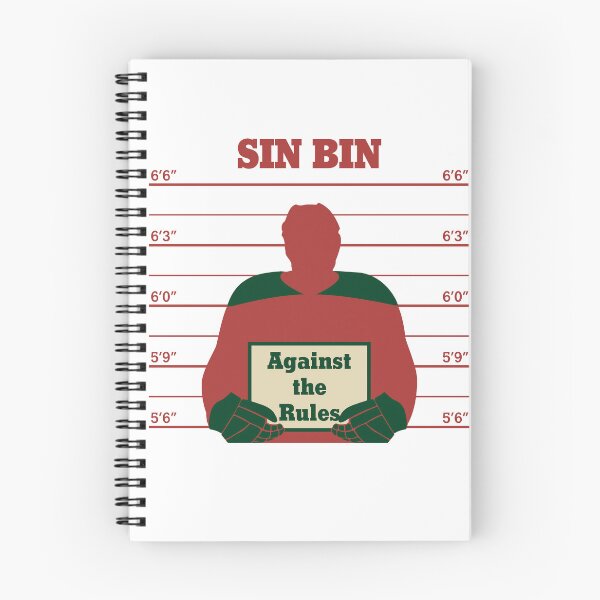Item preview, Sin Bin in Minnesota red and green designed and sold by Hattrixz.