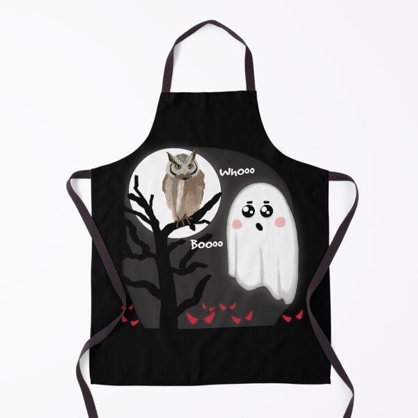 Item preview, Boo Ghost Night Talk With Mister Owl designed and sold by WillowerStudio.