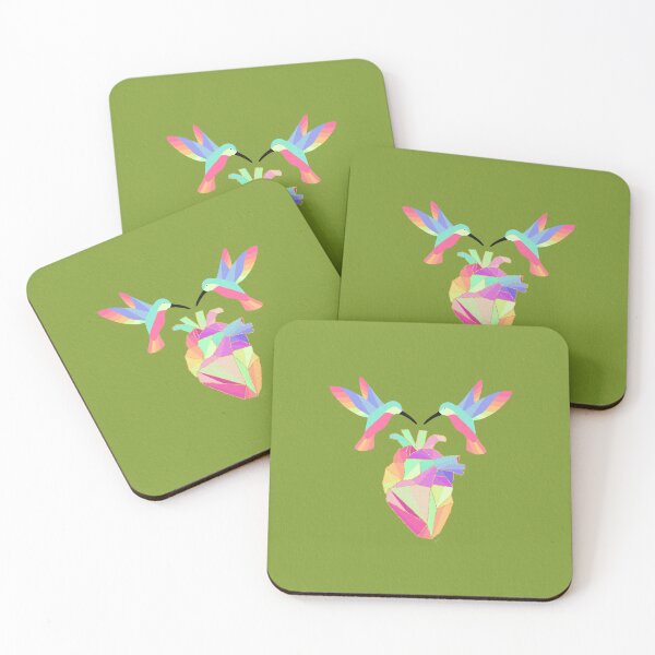 Item preview, Hummingbirds heart green designed and sold by Ana Gorozpe.