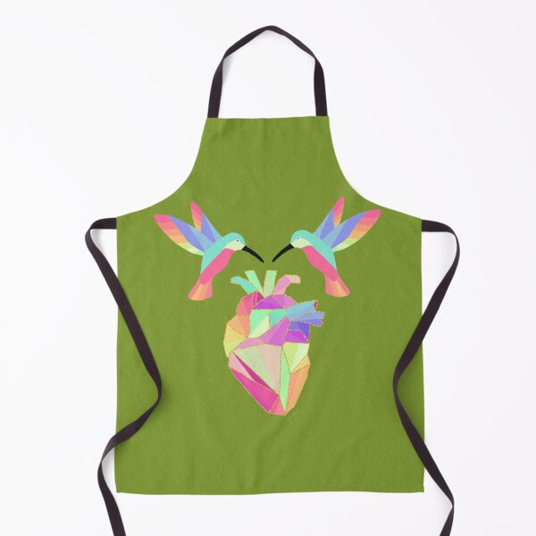 Item preview, Hummingbirds heart green designed and sold by Ana Gorozpe.
