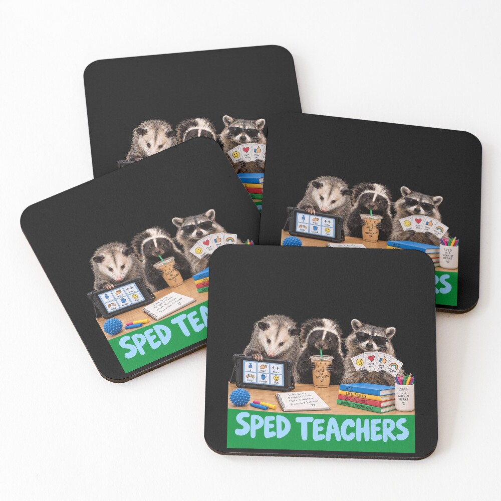 Item preview, Coasters (Set of 4) designed and sold by ROUX-ART.