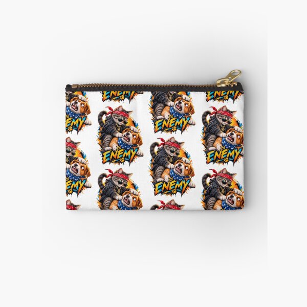 Item preview, Cool cat vs dog enemy  designed and sold by urbanshop7.