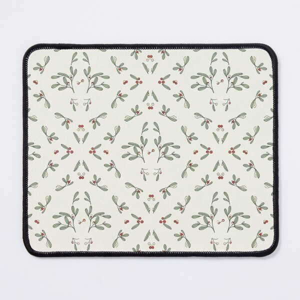 Item preview, Mistletoe Kisses - Minimal Seamless Christmas Pattern designed and sold by inkaylindesign.