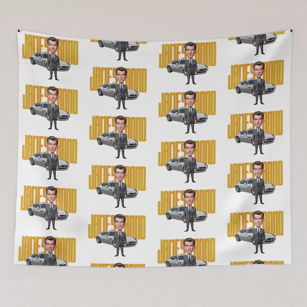Item preview, A funny caricature of Pierce Brosnan designed and sold by vectorlove.