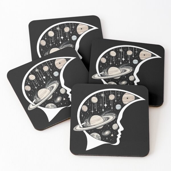 Item preview, The Moon and Space designed and sold by MagelliShop.