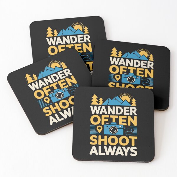 Item preview, WANDER OFTEN SHOOT ALWAYS designed and sold by jkrphoto.