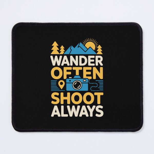 Item preview, WANDER OFTEN SHOOT ALWAYS designed and sold by jkrphoto.