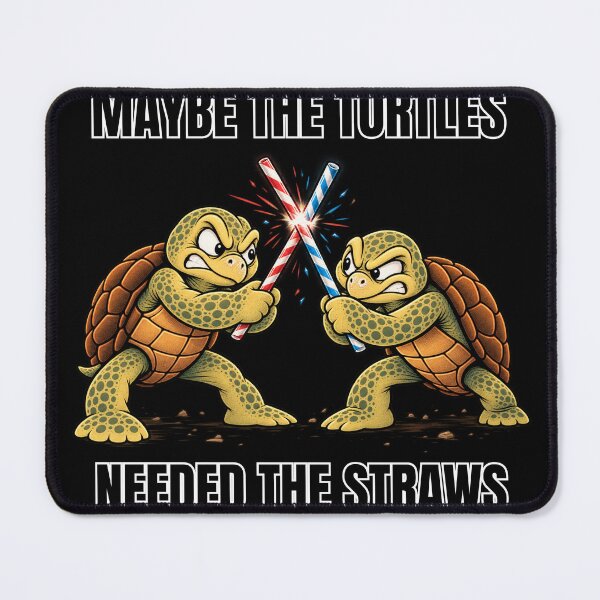 Item preview, Maybe The Turtles Needed The Straws Duel Fight designed and sold by GibasVisuals.