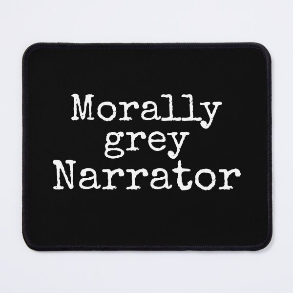 Item preview, Bookish Morally Grey Book Lover Humor designed and sold by Renata illustrata.
