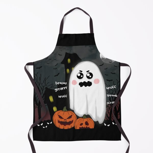 Item preview, Boo Ghost Scary Spooky But Still Kawaii Cute designed and sold by WillowerStudio.