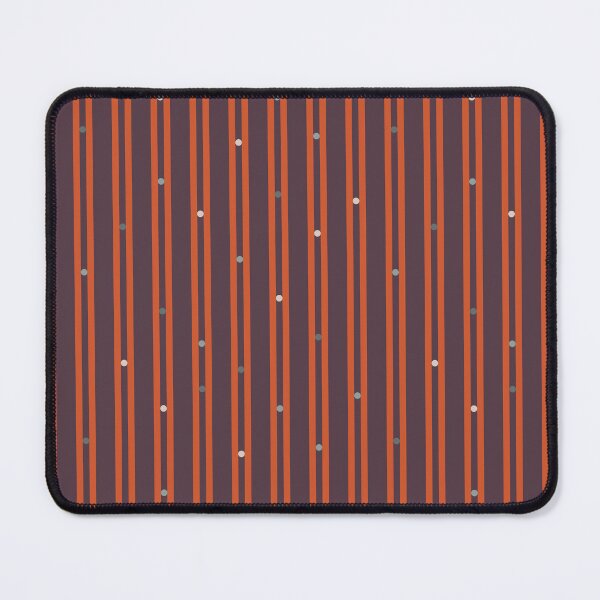 Item preview, Contemporary Heritage Dotted Stripe - Burgundy orange teal & white designed and sold by pakanta.