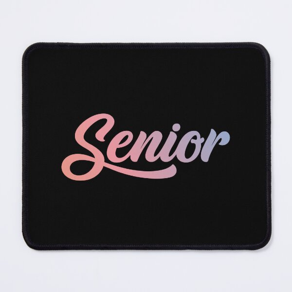 Item preview, Pastel Gradient Senior Script Typography Design designed and sold by AhmedZouita.