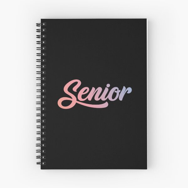 Item preview, Pastel Gradient Senior Script Typography Design designed and sold by AhmedZouita.