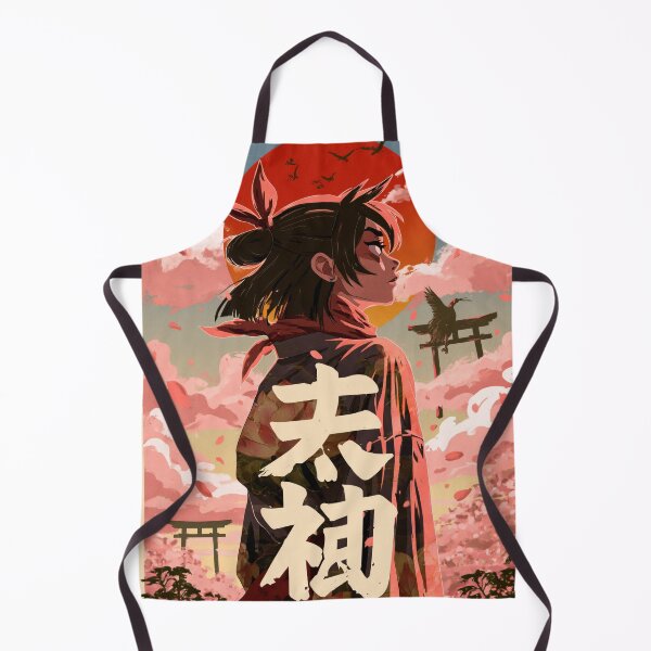Item preview, Samurai Warriors Poster | Japanese Fantasy Art Print Red Aesthetic designed and sold by Affiches29 Animé .