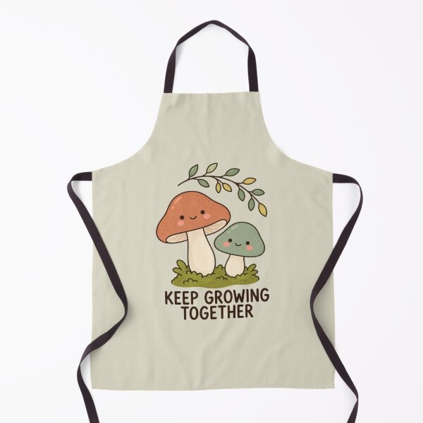 Item preview, Keep Growing Together | Cute Mushroom Friendship Art designed and sold by MrDev.